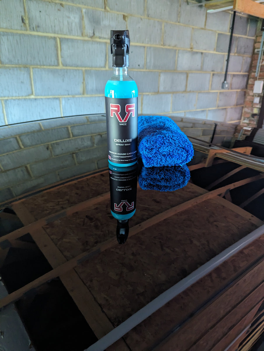 DELUXE SPRAY WAX Mirror Image Car Care