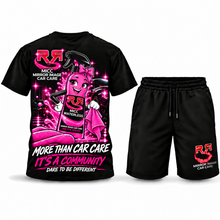 Load image into Gallery viewer, Mirror Image Ladies Waterless T-shirt & Short Set