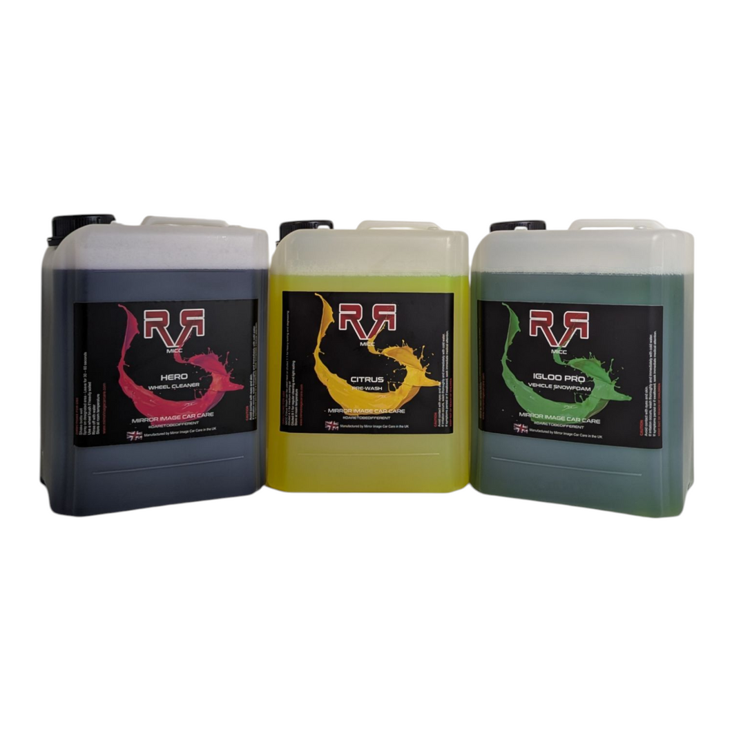 Three Times Five Litres